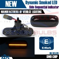 2x Audi A3 S3 8P A4 S4 A6 A8 TT LED Sequential Side INDICATOR Smoked A..